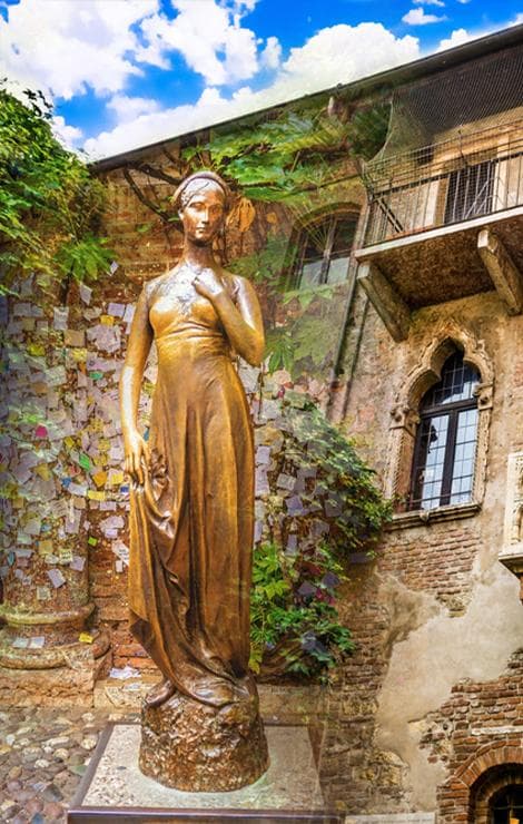 Statua di Giulietta a Verona