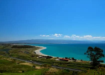 Panorama of the Lamezia coast